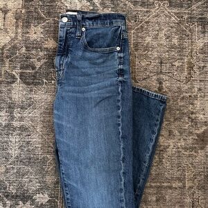 Madewell High Rise Slim Boy Jean size 26